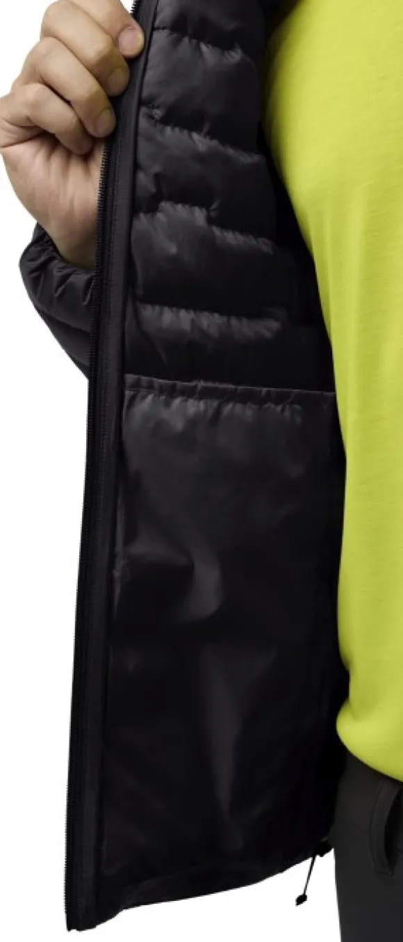 Jack Wolfskin Passamani Down Hoody takki, Heather Silver Pine