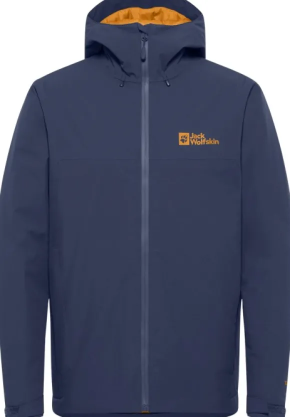 Jack Wolfskin Wisper Insulated Jacket takki, Night Blue Heather