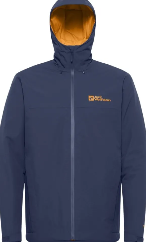 Jack Wolfskin Wisper Insulated Jacket takki, Night Blue Heather