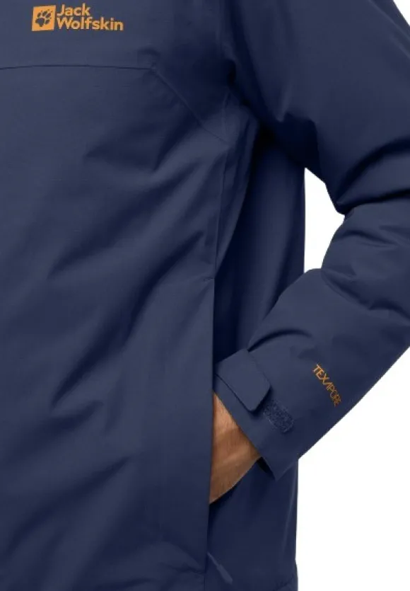 Jack Wolfskin Wisper Insulated Jacket takki, Night Blue Heather