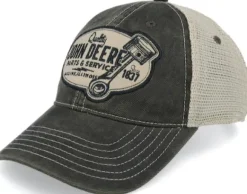 John Deere 6 Panel Chan & Mesh Unstruct Beige/Grey