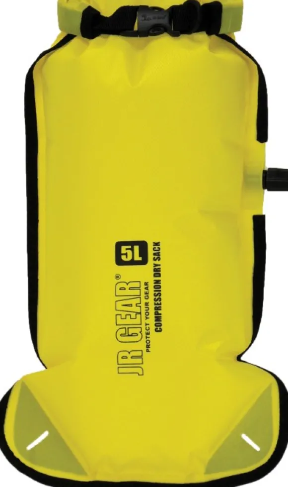 Jr Gear Compression Dry Sack 5 L Yellow