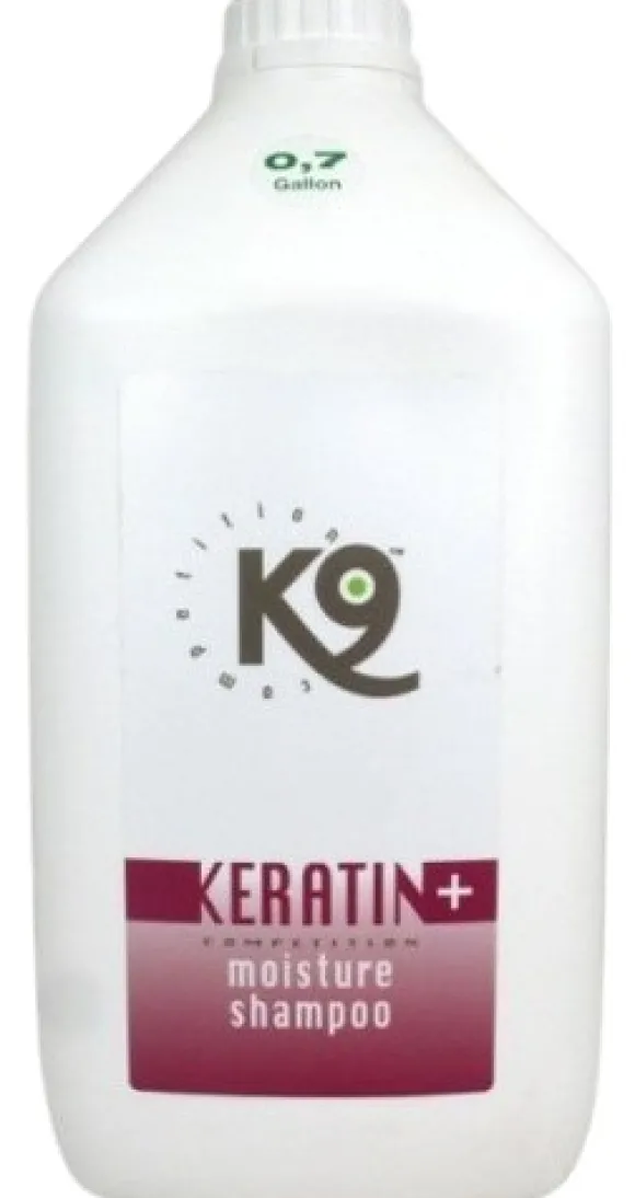 K9 Shampoo Keratin Moisture keratiinishampoo koirille, 2.7L