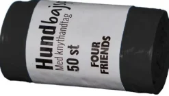 Kakkapussi Musta Solmittava 50 kpl