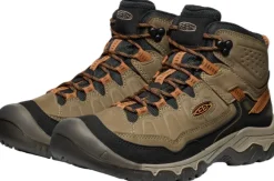 Keen M's Targhee IV Mid Waterproof Sea Turtle/Roasted Pecan