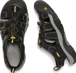 Keen Newport H2 -vaellussandaalit, musta