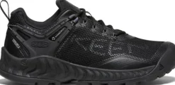 Keen Nxis Evo Mid WP naisten vaelluskenkä, musta/vaaleansininen