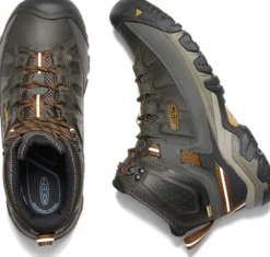 Keen Targhee III Mid Waterproof -vaelluskengät, musta/ruskea