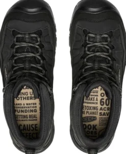 Keen Targhee IV Mid WP kengät, Triple Black