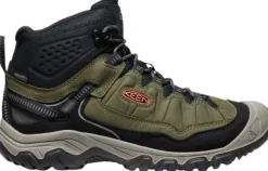 Keen Targhee IV Mid WP kengät, Dark Olive/Gold Flame