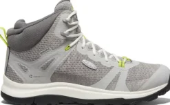 Keen Terradora II Mid Waterproof naisten vaelluskengät, harmaa/valkoinen