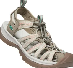 Keen Whisper naisten sandaalit, ruskea/valkoinen