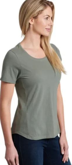 Kühl Bravada SS naisten t-paita, vihreä