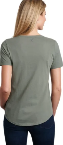Kühl Bravada SS naisten t-paita, vihreä