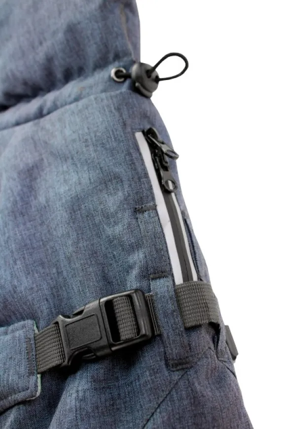 Kivalo Luosto Dog Winter Jacket koiran talvitakki, 50 cm, harmaa