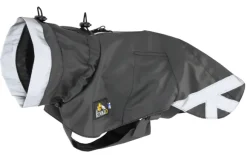 Kivalo Niva Dog Raincoat sadetakki, 60 cm, harmaa