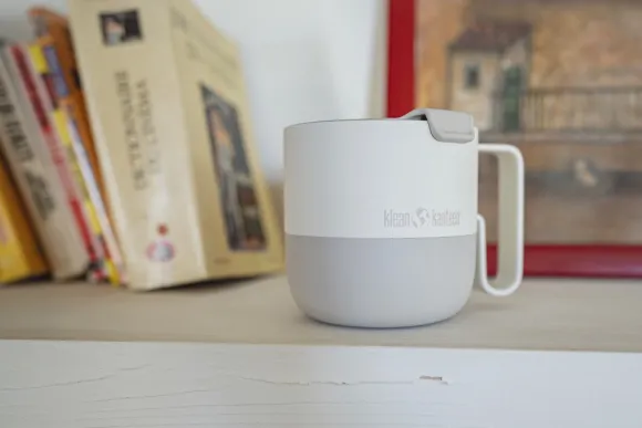 Klean Kanteen Rise Mug muki, 414ml, (Flip Lid), Tofu