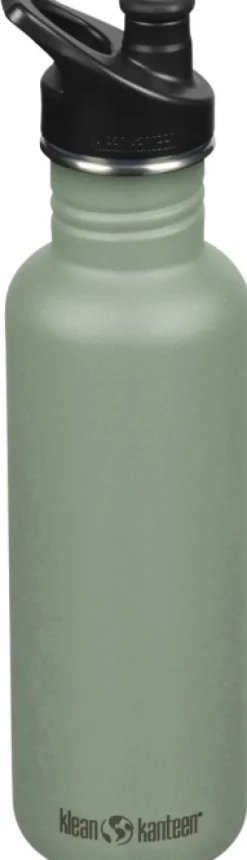 Klean Kanteen Classic pullo, 800ml (Sport Cap), Sea Spray