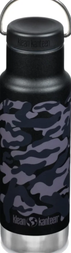 Klean Kanteen Insulated Classic Narrow juomapullo, 355 ml, Black Camo