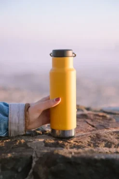 Klean Kanteen Insulated Classic Narrow juomapullo, 355 ml, keltainen