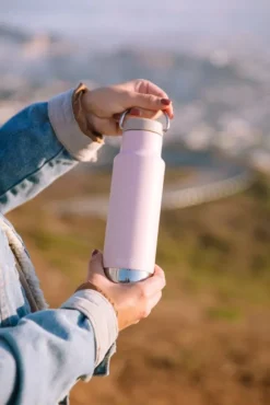 Klean Kanteen Insulated Classic Narrow juomapullo, 355 ml, vaaleanpunainen