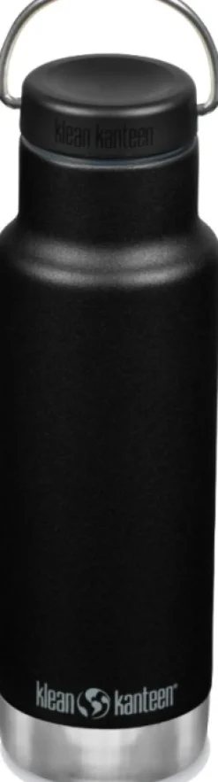 Klean Kanteen Insulated Classic Narrow juomapullo, 355 ml, musta