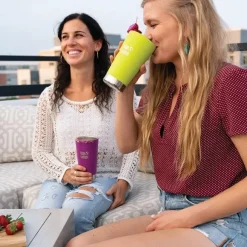 Klean Kanteen Insulated Tumbler termosmuki (w/Straw Lid), 473 ml, Juicy Pear