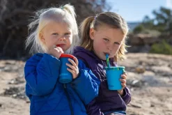 Klean Kanteen Kid Cup muki, 296ml (Kid Straw Lid), Mykonos Blue