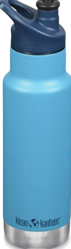 Klean Kanteen Kids Insulated Classic Narrow lasten juomapullo, 355 ml, Sport Cap, sininen
