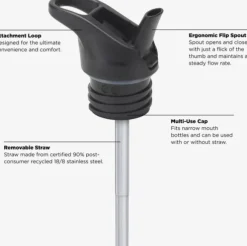 Klean Kanteen Klean Kanteen Insulated Kid Classic Narrow 355ml (w/Sport) Owlet