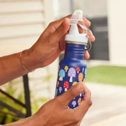 Klean Kanteen Klean Kanteen Kid Classic Narrow 355ml (w/ Kid Sippy) Happy Flowers