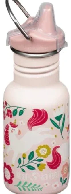 Klean Kanteen Klean Kanteen Kid Classic Narrow 355ml (w/ Kid Sippy) Leaping Unicorns