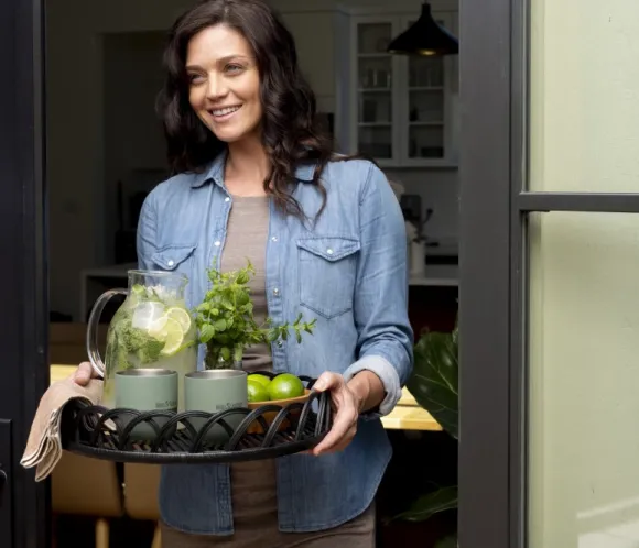 Klean Kanteen Rise Lowball muki, 296ml (Flip Lid), Sea Spray