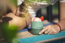 Klean Kanteen Rise Lowball muki, 296ml (Flip Lid), Sea Spray