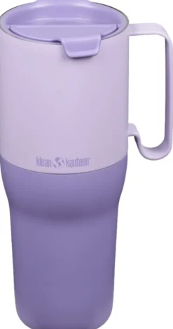 Klean Kanteen Rise TumblerFlip Lid w/Straw muki, 1L, Orchid Bloom