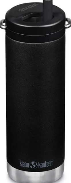 Klean Kanteen TKWide 473ml with Wide Twist Cap Black