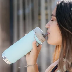 Klean Kanteen TKWide 473ml with Wide Twist Cap Blue Tint