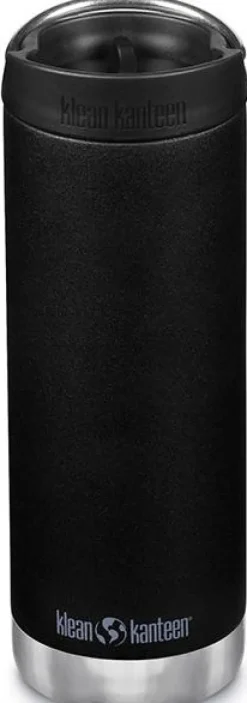 Klean Kanteen TKWide 473ml with Wide Café Cap Black