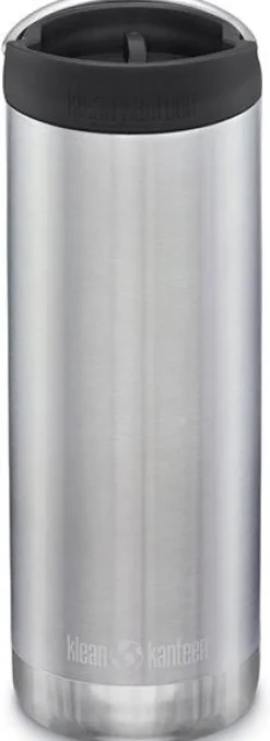 Klean Kanteen TKWide 473ml with Wide Café Cap Brushed Stainless