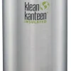 Klean Kanteen TKWide 946ml with Wide Loop Cap Brushed Stainless