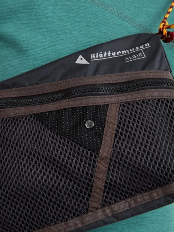 Klättermusen Algir Accessory Bag tarvikelaukku, ruskea, Medium
