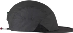 Klättermusen Ansur Five Panel Cap Raven Black