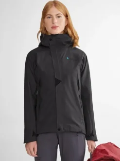 Klättermusen Asynja Jacket -naisten sadetakki, musta