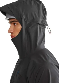 Klättermusen Asynja Jacket sadetakki, Midnight Blue