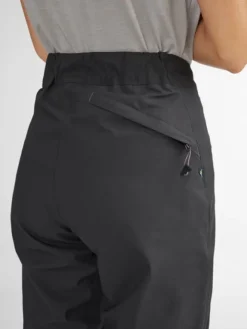 Klättermusen Asynja naisten sadehousut, musta