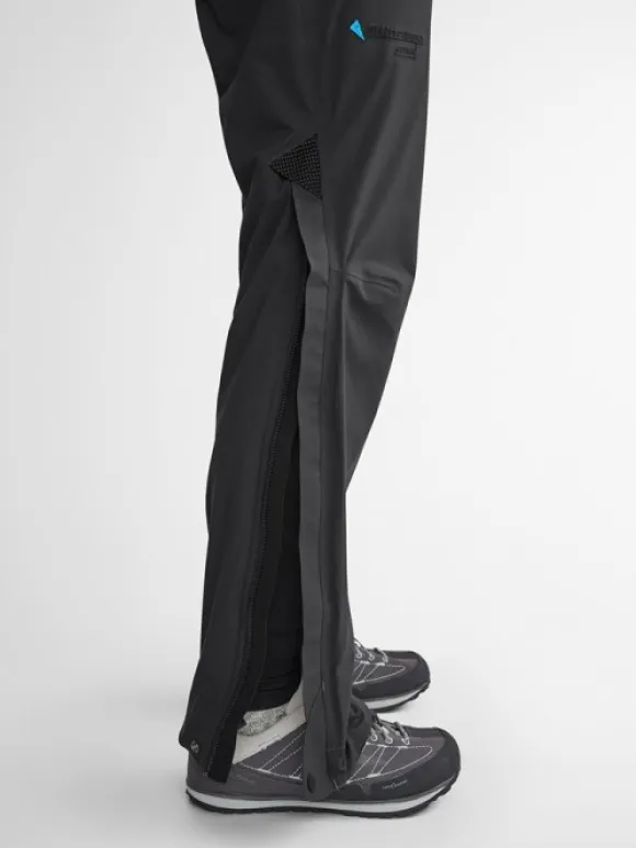 Klättermusen Asynja naisten sadehousut, musta