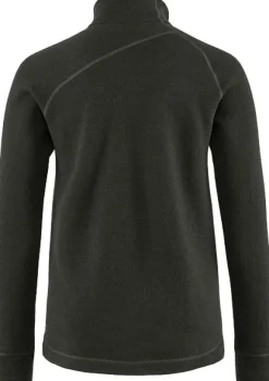 Klättermusen Balder Zip naisten välikerrospaita, harmaa