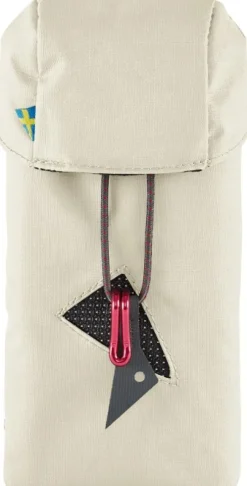 Klättermusen Communicator Pocket 2.0 kännykänpidike, harmaavalkoinen