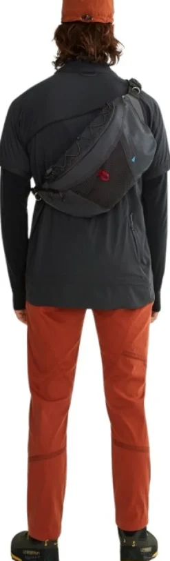 Klättermusen Fimmafäng 4.0 Lumbarpack vyölaukku, musta