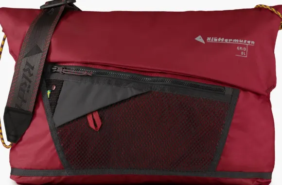 Klättermusen Grid Messenger Bag Burnt Russet